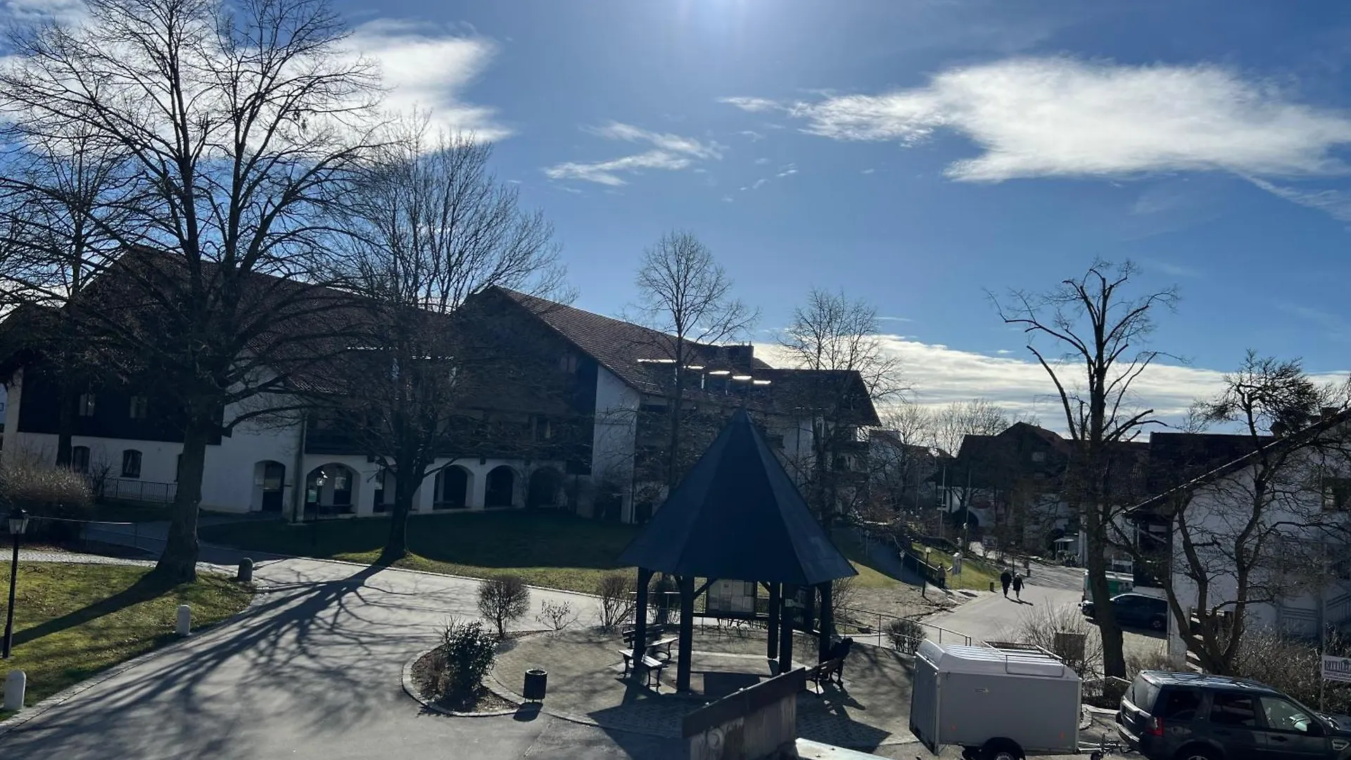 Fewo Mit Toller Dachterrasse & Bademantelgang Zur Wohlfuehltherme Im Neuen Stil Bad Griesbach  Apartment