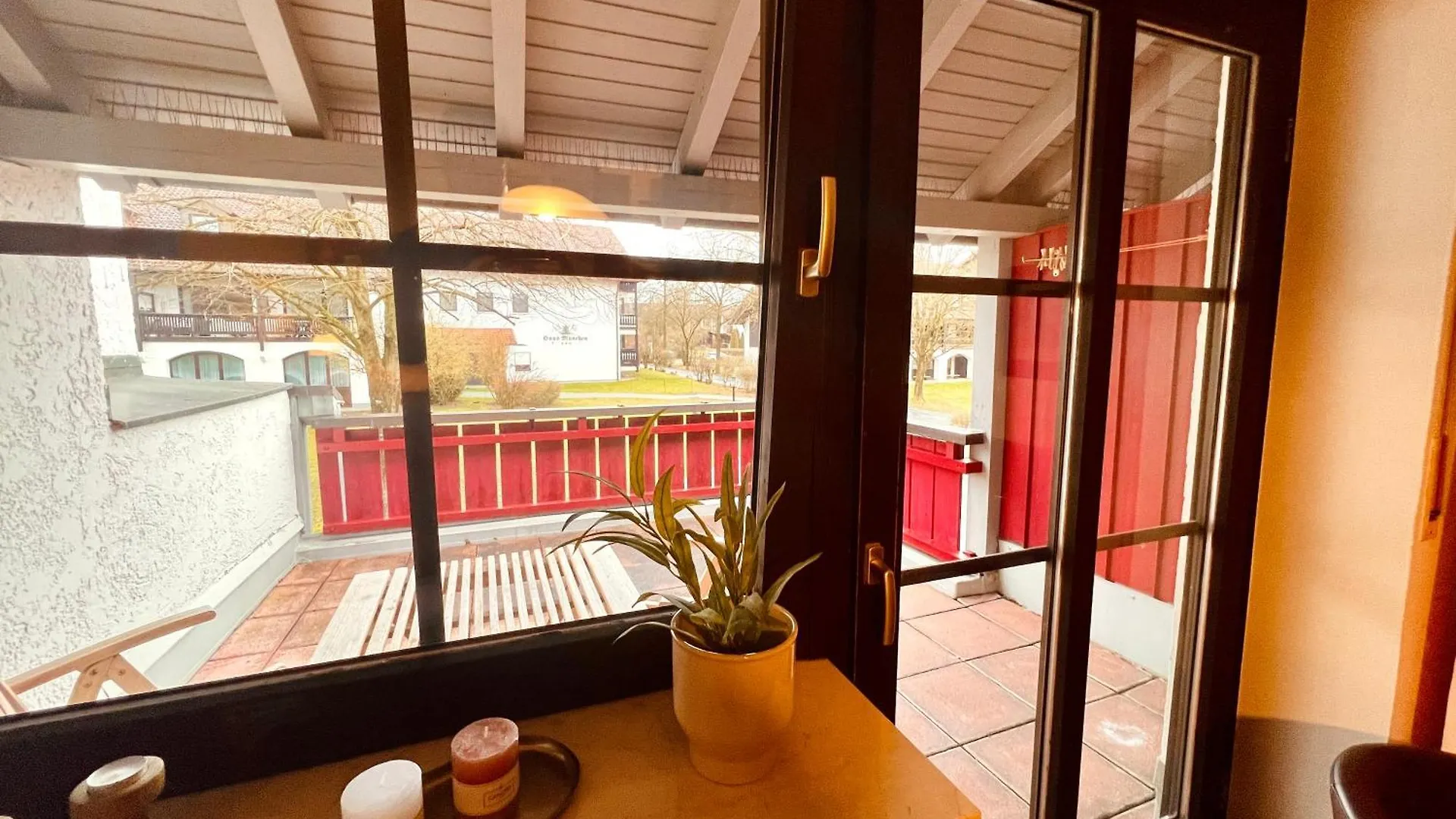 Fewo Mit Toller Dachterrasse & Bademantelgang Zur Wohlfuehltherme Im Neuen Stil Bad Griesbach